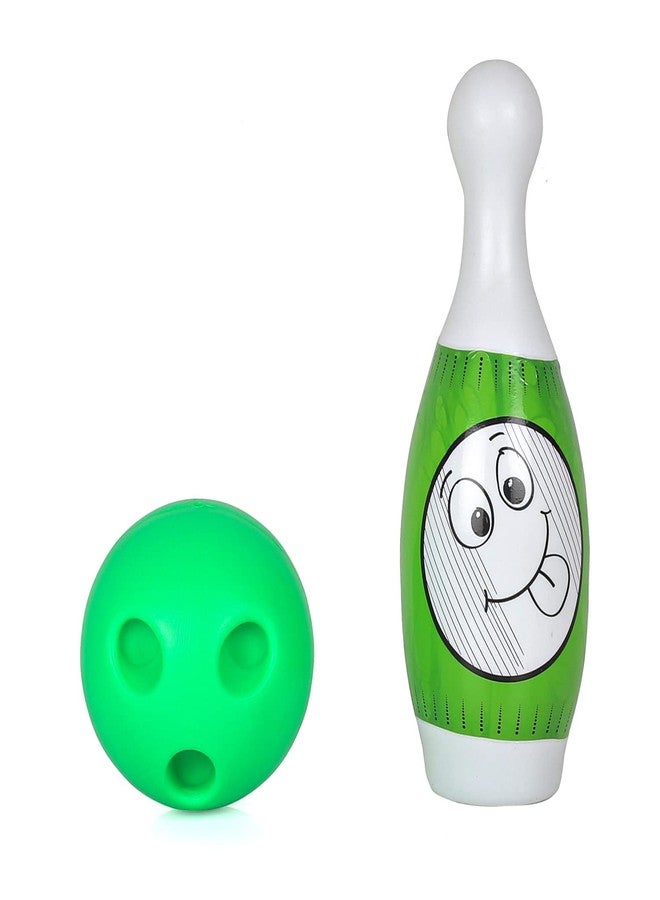 DECODAZZ Bowling Game for Kids 6 Pin 2 Balls Bowling Set for Kids Games Indoor Outdoor Play for Boys Girls (Green) - Image 2